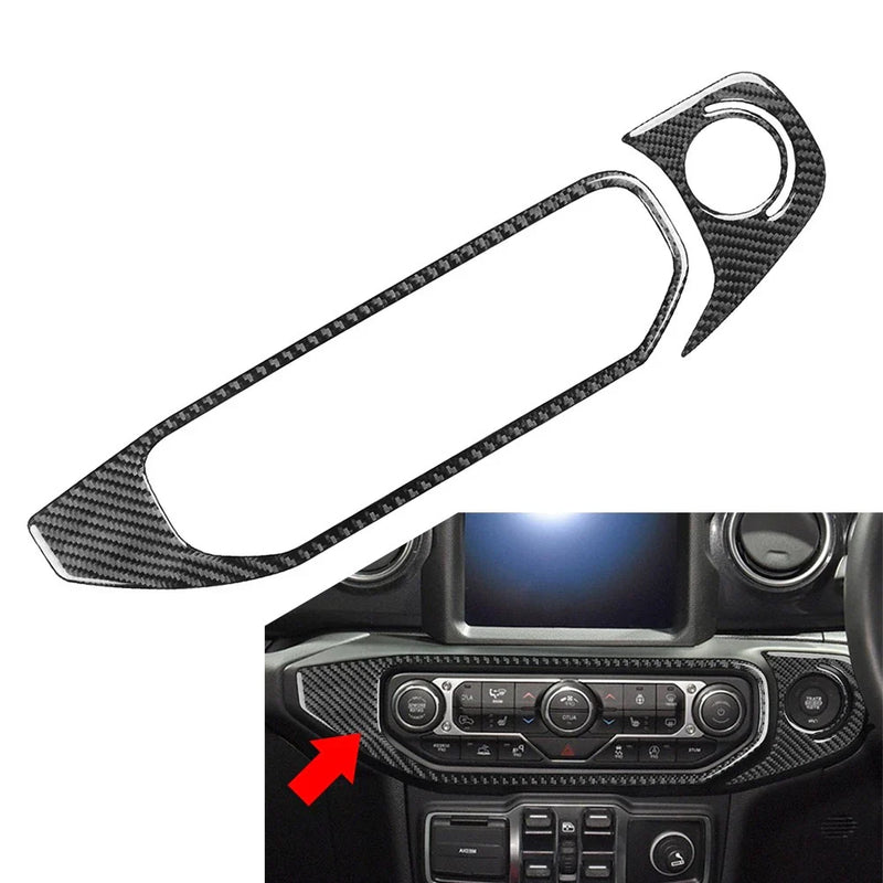 Jeep Wrangler JL JLU 4XE Gladiator JT  Pcs AC Climate Control Cover Trim