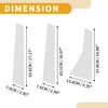 Honda CR-V Chrome Silver Tone 6 Pcs Door Pillar Window Trim (2011-2016)