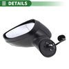 Ford Fiesta Electric Adjust Black Side Door Mirror (2008-2017)