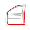 Weatherstrip Door Seal Rubber Trim Front Rear Fits Mercedes Benz W123 1976-1986