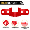 Jeep Wrangler JL Gladiator Red Door Handle Hinge Cover Trim (2018-2023)