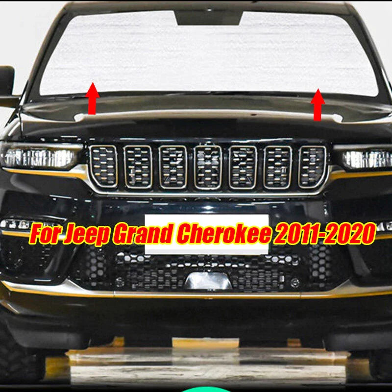 Jeep Grand Cherokee Front Windshield Sun Shade UV Block Cover (2011–2020)