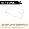 Jeep Wrangler JL JLU Dashboard Center Control Panel Cover (2018-2024)