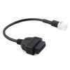 Yamaha Motorcycle 4 Pin to OBD2 Diagnostic Tool Code Reader Adapter Cable