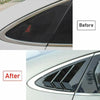 Hyundai Sonata Glossy Black Side Vent Scoop Louver Cover Trim (2020–2023)