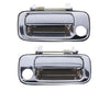 Toyota Landcruiser J80 2 x Front Left & Right Outer Door Handle Chrome (1990–1998)