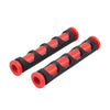 Universal Motorcycle Brake Clutch Handle Grips Red Rubber Sleeve Cover