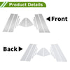 Chevy Cruze 10 x Pillar Window Trim (2011 - 2015)