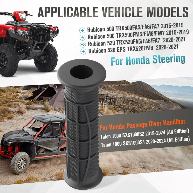 Honda Foreman Rubicon 500 TRX500 TRX520 Handlebar Grips (2015–2021)