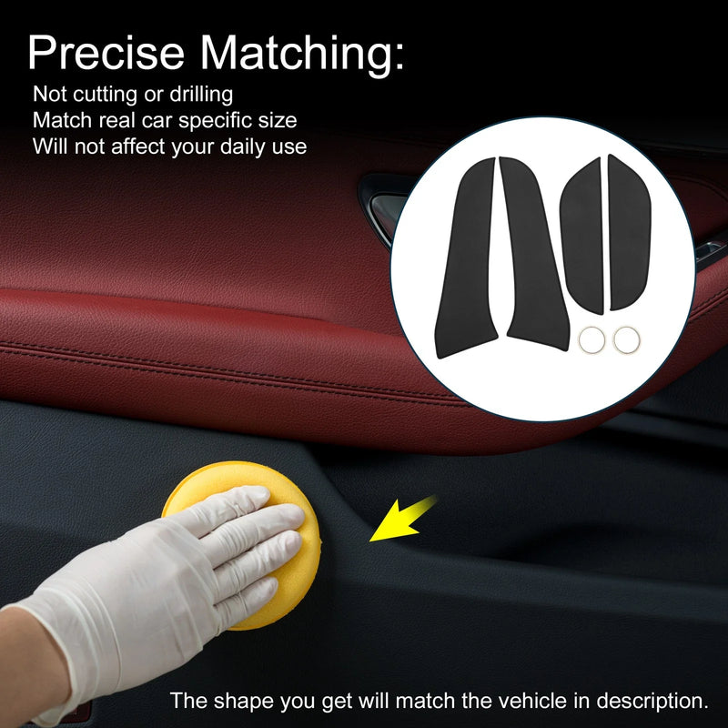 Toyota RAV4 Black Door Anti Kick Pad Sticker Protector (2013-2019)