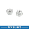 Dodge Jeep Engine Exhaust Manifold Stud Bolt Nut Kit 24 x