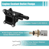 Ford 2.0 EcoBoost Engine Coolant Water Outlet w/ Temp Sensor (2015-2023)