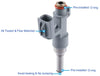 Toyota Camry 4x Fuel Injectors (2018–2023)