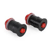 Motorcycle Scooter Quad 10 x M5 x 16MM Fairing Bolts Rubber Plugs