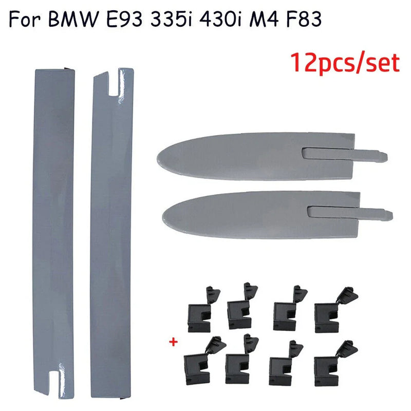 BMW 3 Series (E93) Roof Top Hinge Cover Left Right Clip Pair (2007–2013)