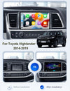 Toyota Kluger 10" Apple Carplay Android Auto Radio (2014-2019)