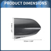 Ford Mustang (2015-2020) ABS Gray 1 Pc Front Left Door Handle Cover