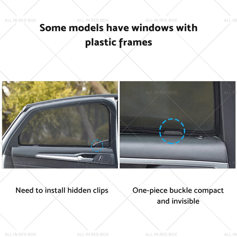 Kia Carnival Front Window Magnetic Mesh Sunshade (2015-2020)