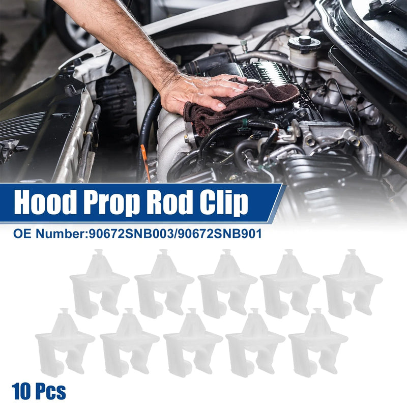 Honda Civic 2006-2016 10 Pcs Hood Prop Rod Holders