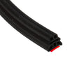 3M 3-Layer Car Door Rubber Seal Strip Anti-Dust Soundproof Weatherstrip