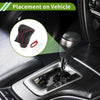 Lexus ES300h 2018-2023 Pebbled Black Red Car Gear Shift Knob Cover