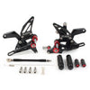 Kawasaki Z900 2021-2023 - Black Aluminum Rear Footpegs