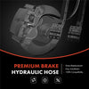 Dodge Jeep Chrysler Front Brake Hydraulic Hoses