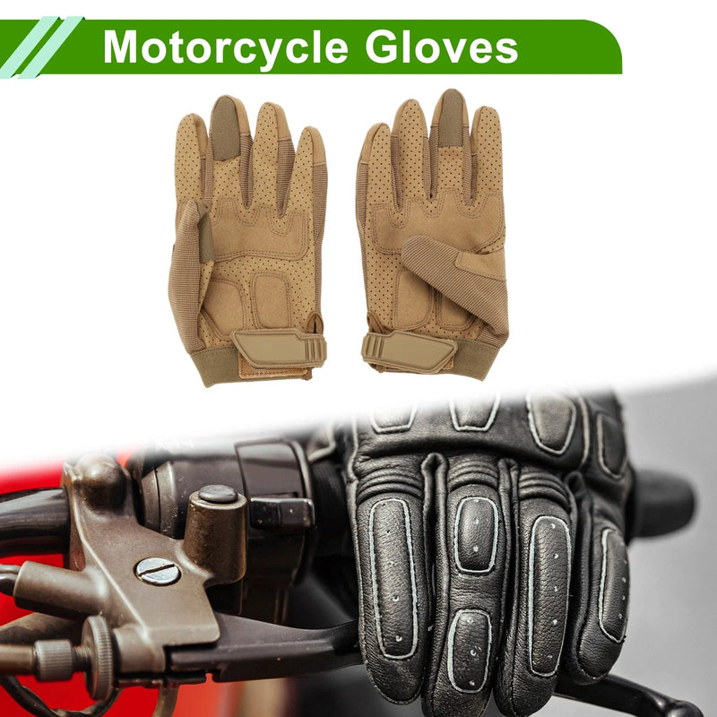 Outdoor On-Road / Off-Road / Mountain Brown 1 x Universal L Motorcycle Gloves