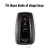 Toyota Camry Corolla C-HR Prado RAV4 Prius Red Remote Key Fob Case