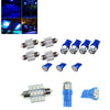 Ford Freestar 11 x Blue LED License Bulbs (2004-2007)
