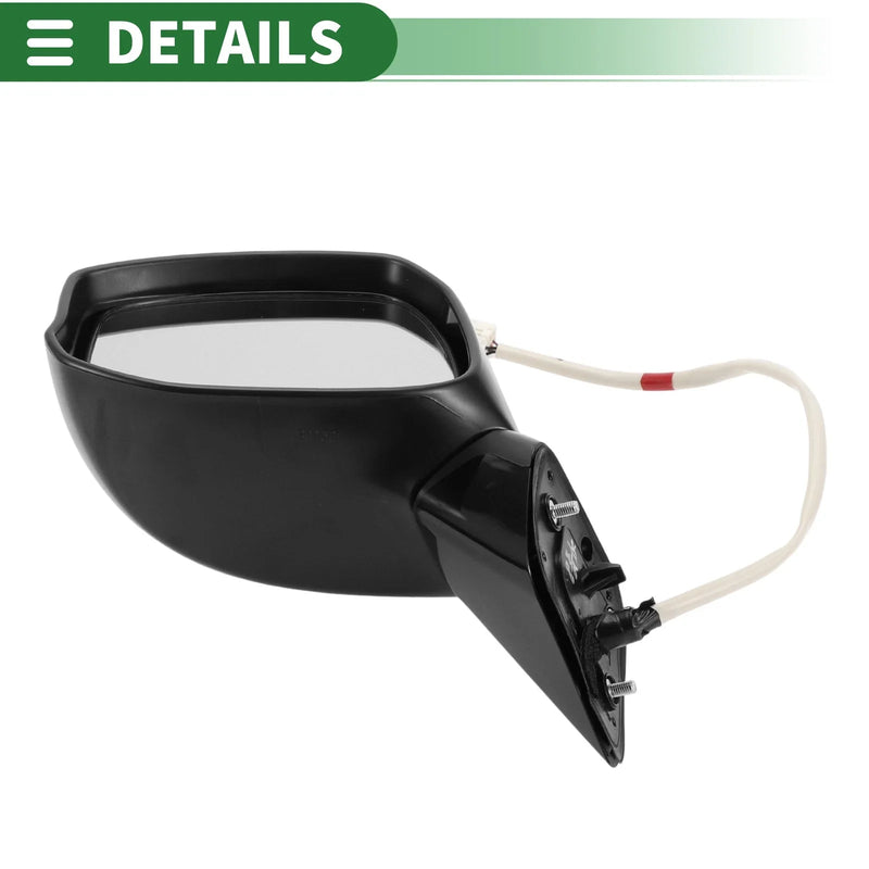 Honda Civic (2012-2015) Manual Folding Gloss Black Left Door Mirror