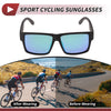 Motorcycle Riding Goggles Green Lens Black Frame Tri-acetel Cellulose