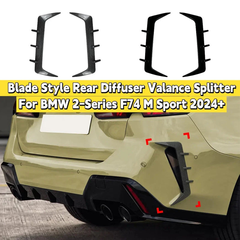 BMW 2-Series M Sport Rear Bumper Diffuser Valance Splitter (2024–2024)