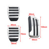 Nissan Tiida Livina Juke Stainless Steel Clutch Brake Gas Pedal Covers