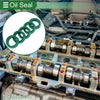 Oil Seal / 14x20x5mm / Seal Ring Rotary Shaft Seal TPU Green 5 Pcs