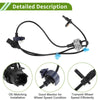 Acura RDX 1 Pc Rear Left ABS Wheel Speed Sensor (2013-2018)