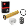 Kawasaki VN700 / 750 / 800 Oil Filter Screen and Cap & Spring (1985–2006)