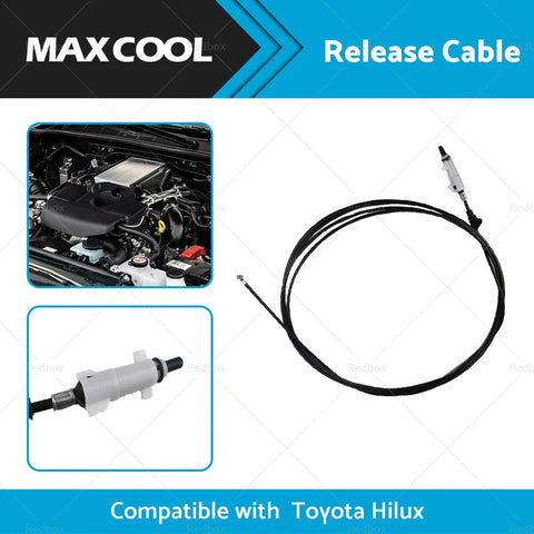 Toyota Hilux KUN16 KUN26 GGN25 Fuel Filler Door Flap Release Cable (2005-2015)