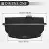 Honda CR-V 2007-2011 Rear Trunk Gloss Black Retractable Cargo Cover