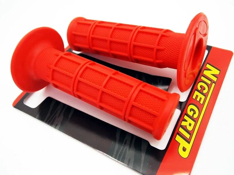 Suzuki RM80 Red Hand Grip Set (Pair)