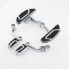 Harley Touring Long Angled Floorboards & Footpegs (1993 - 2025)