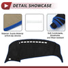 Toyota Estima 50 series Dash Cover Mat Pad Black Blue (2006–2019)