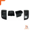 Holden Rodeo, Isuzu D-Max 4x Black Dashboard Air Vents (2003-2006)