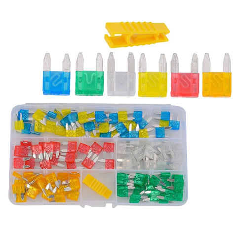 Various Models Auto Fuse Assortment Kit 120 pcs 5A 10A 15A 20A 25A 30A