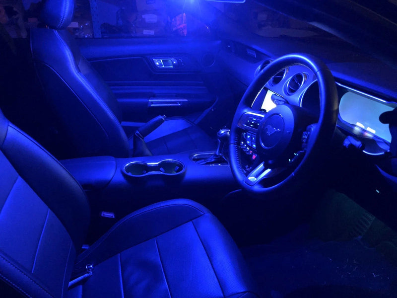 Ford Mustang Bright Purple LED Interior Light Upgrade Kit (2015-2023)
