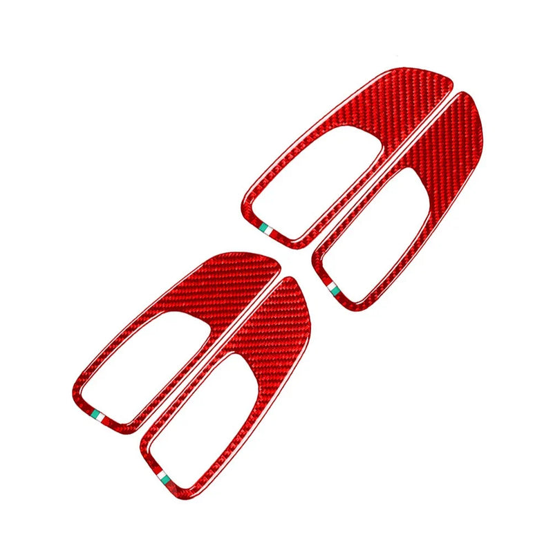 Alfa Romeo 159 Carbon Fiber Interior Door Handle Panel Cover (2004-2012)