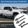 Suzuki Swift 4 x Front Inner Outer Tie Rod Ends (2004-2009)