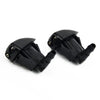 Mazda 3 5 6 2 x Washer Nozzle ABS-Plastic Black Front Jet Windscreen Wiper