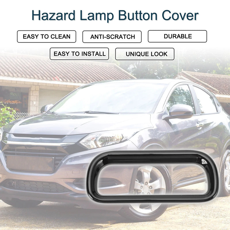 Honda Vezel RV3 RV4 RV5 RV6 (2021-2023) Black 1 x Warning Lamp Button Cover
