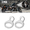Motorcycle 2 x Stainless Steel Tie Down Anchor Hooks